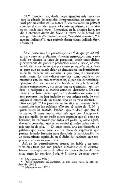 Volumen VI – Psicopatología de la vida cotidiana (1901