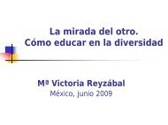 La mirada del otro. Cómo educar en la diversidad - Dirección de ...