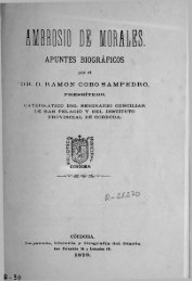 APUNTES BIOGRÁFICOS - Red municipal de bibliotecas de Córdoba