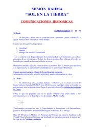 comunicaciones historicas - Mision Rahma en Alemania