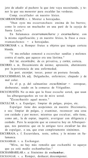 Cabrera, Aurelio - "Voces extremeñas recogidas del habla vulgar de ...