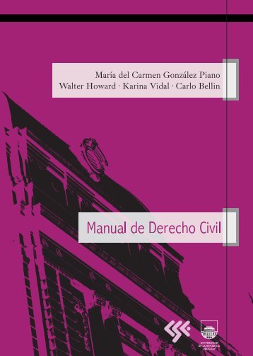 Manual de Derecho Civil - Comisión Sectorial de Enseñanza