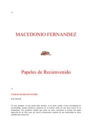 PAPELES DE RECIENVENIDO por MACEDONIO FERNÁNDEZ