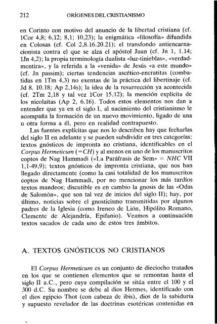 ORÍGENES DEL CRISTIANISMO - 10