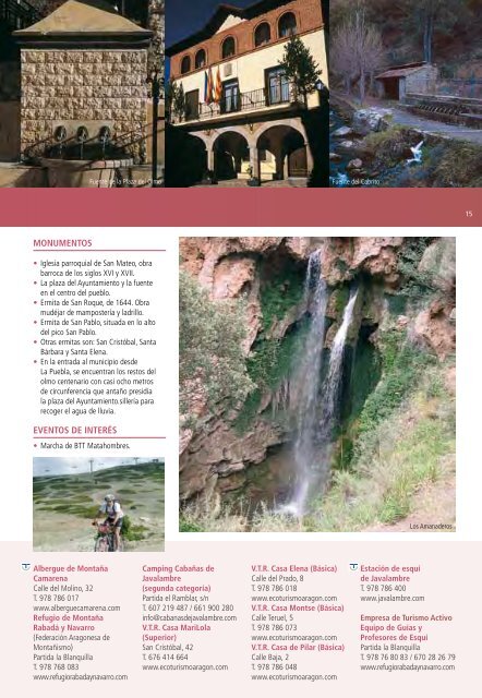 Gúdar-Javalambre. Pueblo a pueblo. - Teruel