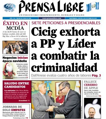 PDF 06102011 - Prensa Libre