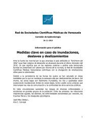 Medidas clave en caso de inundaciones, deslaves y deslizamientos