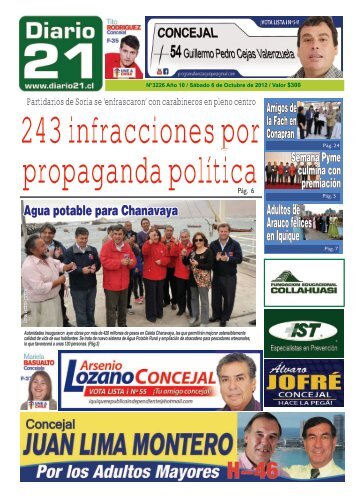Adultos de Arauco felices en Iquique - Diario 21