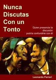 NUNCA DISCUTAS CON UN TONTO - Tusbuenoslibros.com