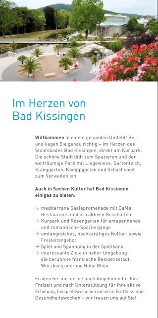 Neurootologie: Tinnitus - Rehaklinik Am Kurpark