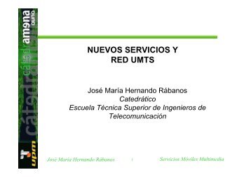 NUEVOS SERVICIOS Y RED UMTS