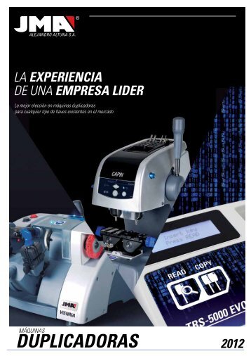 Máquinas duplicadoras - JMA de México SA de CV