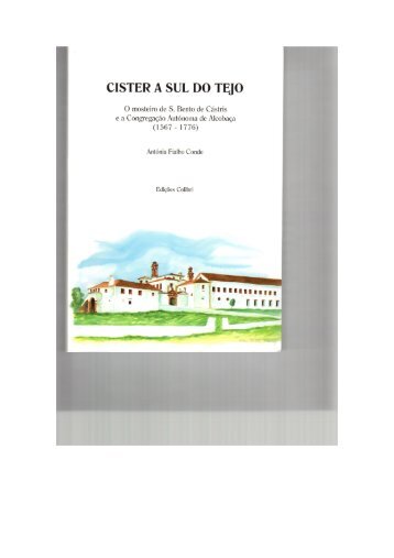 Cister a Sul do Tejo.pdf - Universidade de Évora
