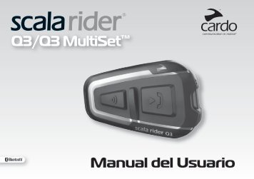 scala rider Q3 Manual del Usuario IT - Cardo Systems, Inc