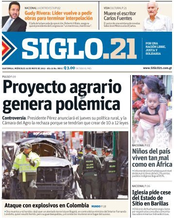 Niños del país viven tan mal como en África - Siglo 21