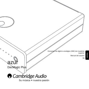 DacMagic Plus - Cambridge Audio