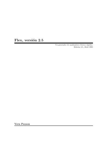 Manual de Flex 2.5