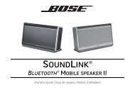 SOUNDLINK - Bose