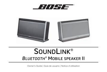 SOUNDLINK - Bose