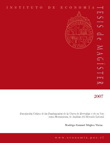 Bajar PDF - Instituto de Economía - Pontificia Universidad Católica ...