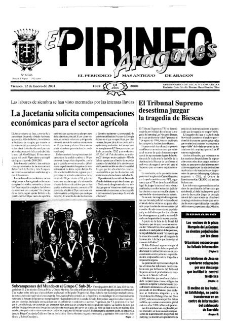 EL PERIÓDICO - El Pirineo Aragonés