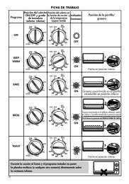 FICHA DE TRABAJO - De Longhi Service