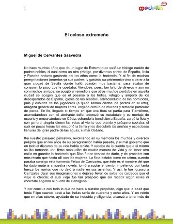 Cervantes Saavedra Miguel-El celoso extremeño