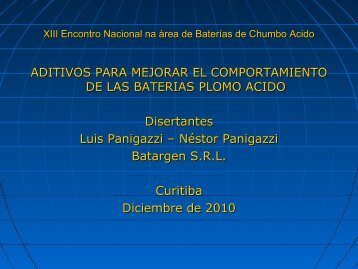 para ver intervención completa en PDF - Batargen S.R.L.