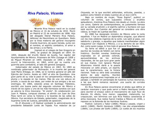 Calvario Y Tabor Vicente Riva Palacio Pdf