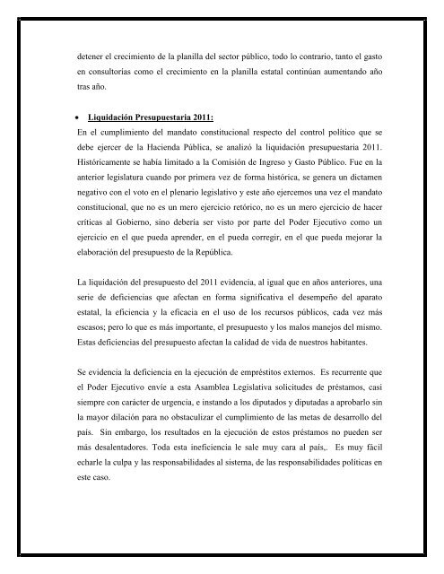 Informe de Labores del Diputado Juan Carlos Mendoza García ...
