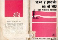 Sexo y poesía en el 900 uruguayo - Archivo de Prensa
