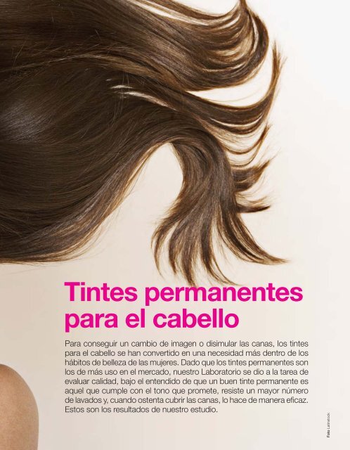 Tintes permanentes para el cabello