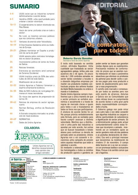 Nº 29, 2009 - Unións Agrarias