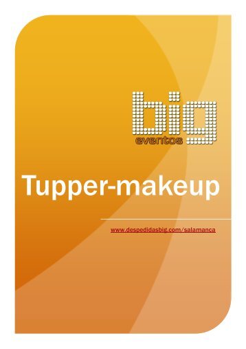 Tupper-makeup - Despedidas de soltera