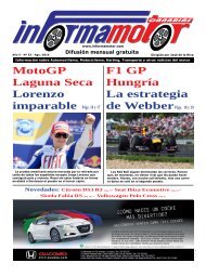 F1 GP Hungría La estrategia de Webber MotoGP ... - Informamotor