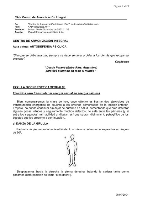 [AFR] Curso de AutoDefensa Psíquica - AL FILO DE LA REALIDAD ...