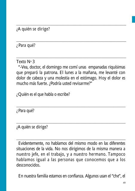 Lengua Nivel I - Región Educativa 11