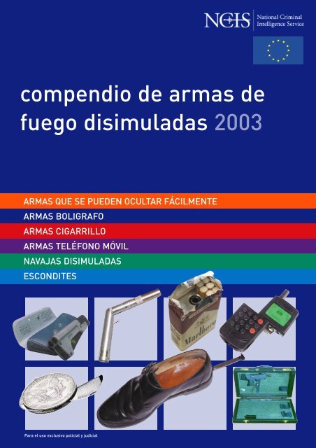 compendio de armas de fuego disimuladas 2003