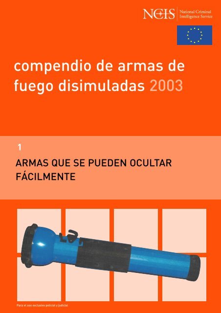 compendio de armas de fuego disimuladas 2003