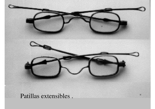 Historia de las gafas