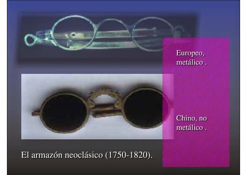 Historia de las gafas