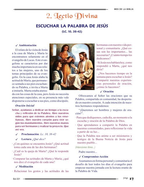 Boletín 301 - Diócesis de San Juan de los Lagos