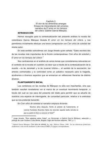 El olor de las almendras amargas Ensayo de - Luis Quintana Tejera