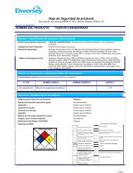 Descargar Hoja de Seguridad - Aconcagua