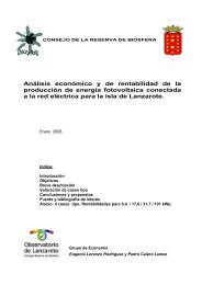 Objetivos: - Centro de Datos del Cabildo de Lanzarote