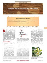 Vanilina: Origem, Propriedades e Produção - Química Nova na Escola