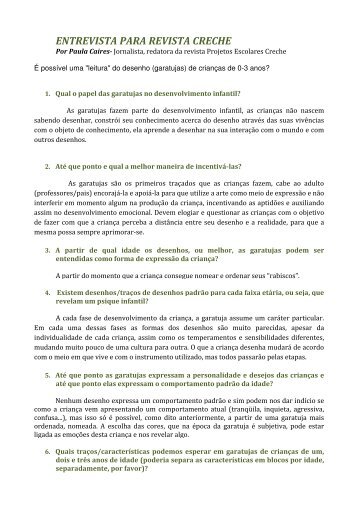 ENTREVISTA PARA REVISTA CRECHE.pdf - Juliane Feldmann