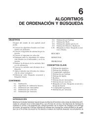 Capítulo 6. Algoritmos de ordenación y búsqueda - Novella