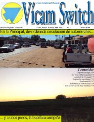 En la Principal, desordenada circulación de ... - Vicam Switch