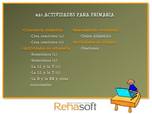 Diapositiva 1 - Rehasoft